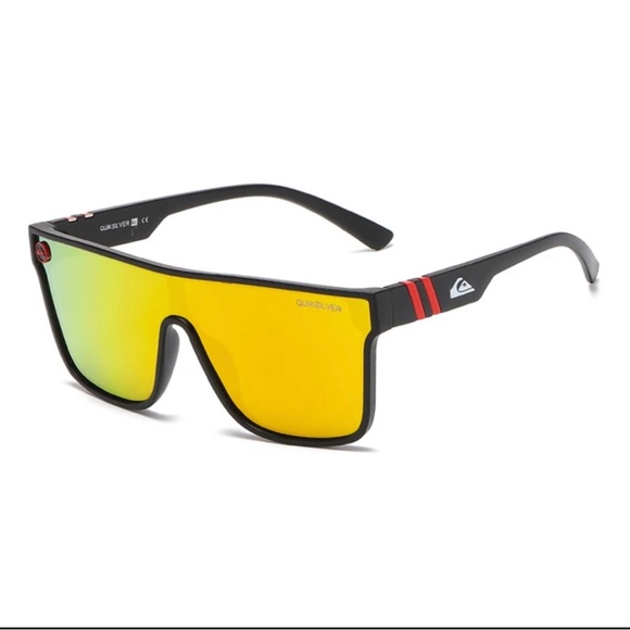 Quiksilver Fashion Sunglass for Men or Women Outdoor Large Beach Colorful Uv400 - Picture 10 of 12